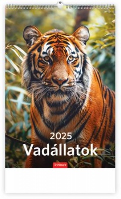 Naptár, fali, TOPTIMER "Vadállatok"